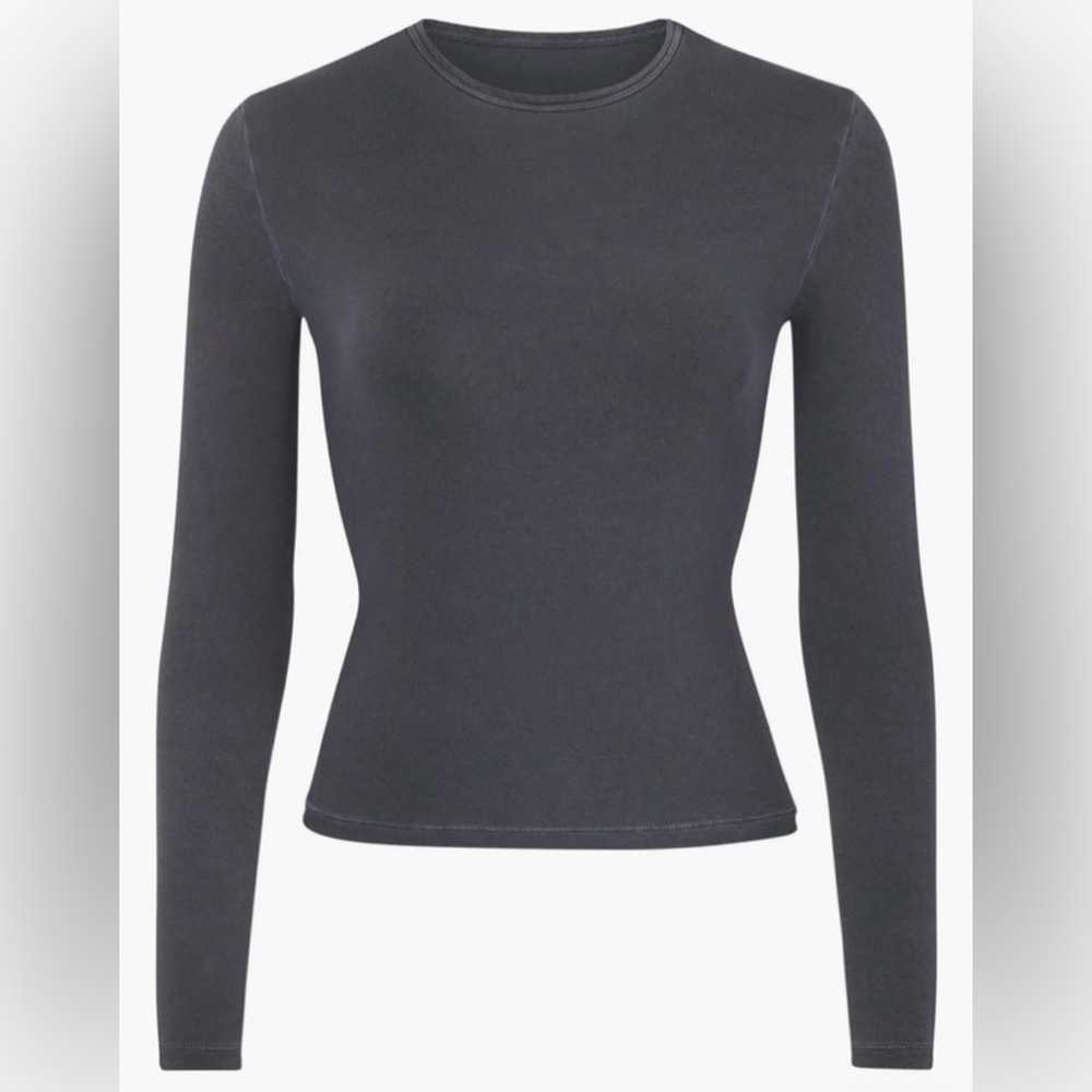 SKIMS Vintage Cropped Long Sleeve | Like New